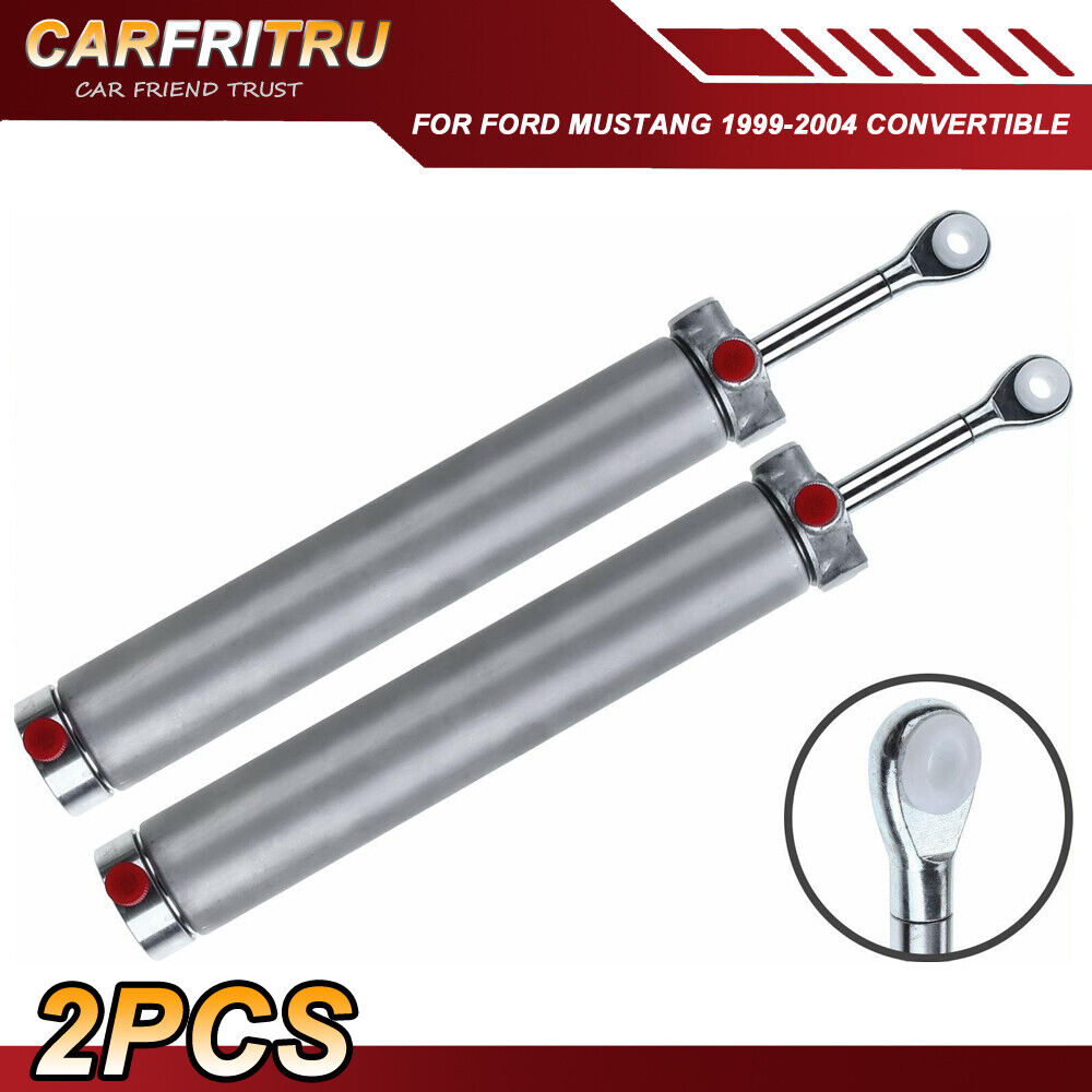 2x Convertible Top Hydraulic Cylinder for Ford Mustang 99-04 Convertible V8 4.6L