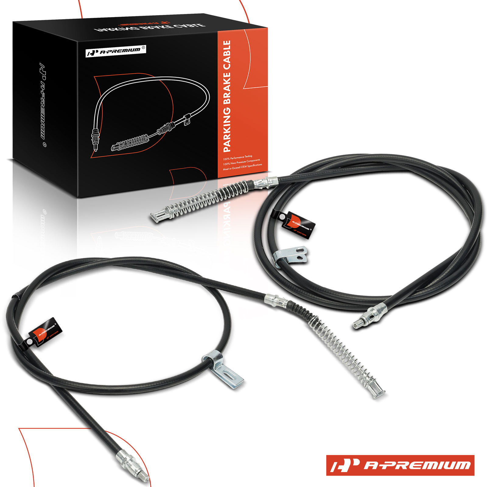 A-Premium 2pcs Parking Brake Cable Rear for Chevy Silverado 1500 GMC Sierra 1500 A-Premium 2pcs Parking Brake Cable Rear for Chevy Silverado 1500 GMC Sierra 1500