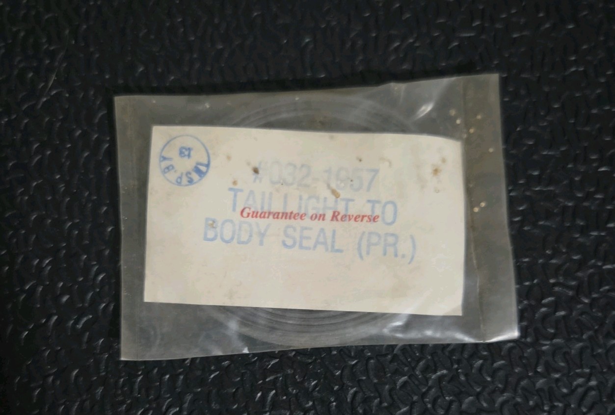 57 Chevy Taillight Housing to Body Seals Pair Vintage Danchuk 1957 Chevrolet 57 Chevy Taillight Housing to Body Seals Pair Vintage Danchuk 1957 Chevrolet