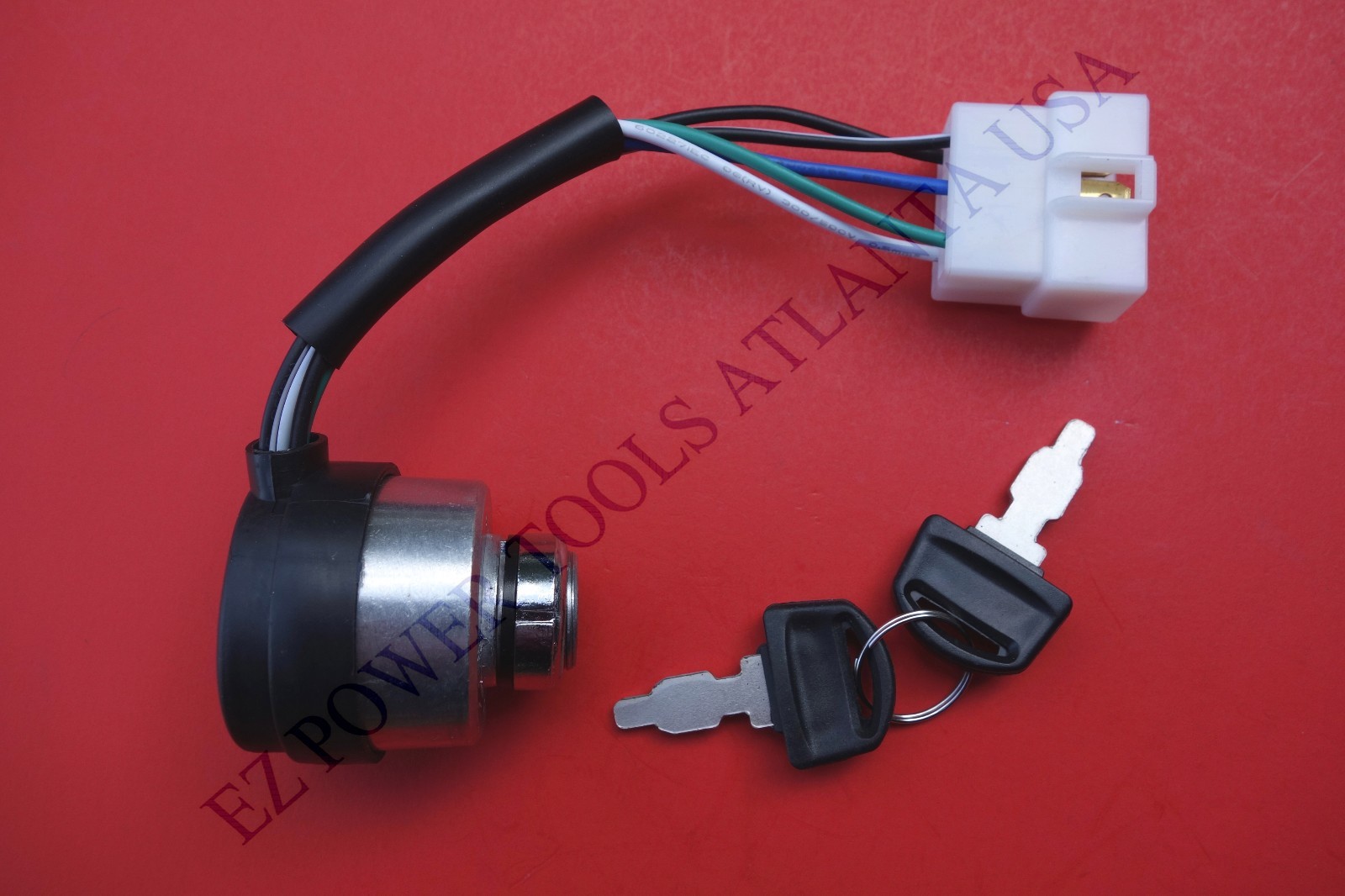Duracell Generator DG66M-B62 DG67M-B62 5-Wire Ignition Key Switch DG6XR-1022ES