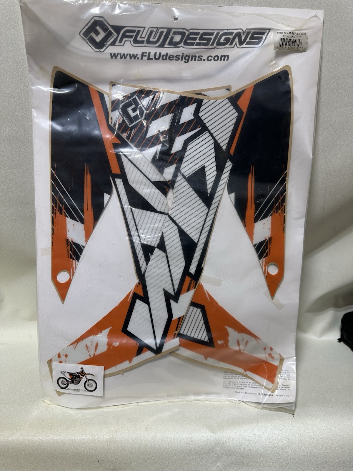 Flu Designs 2012 KTM Pro Team Series Graphics