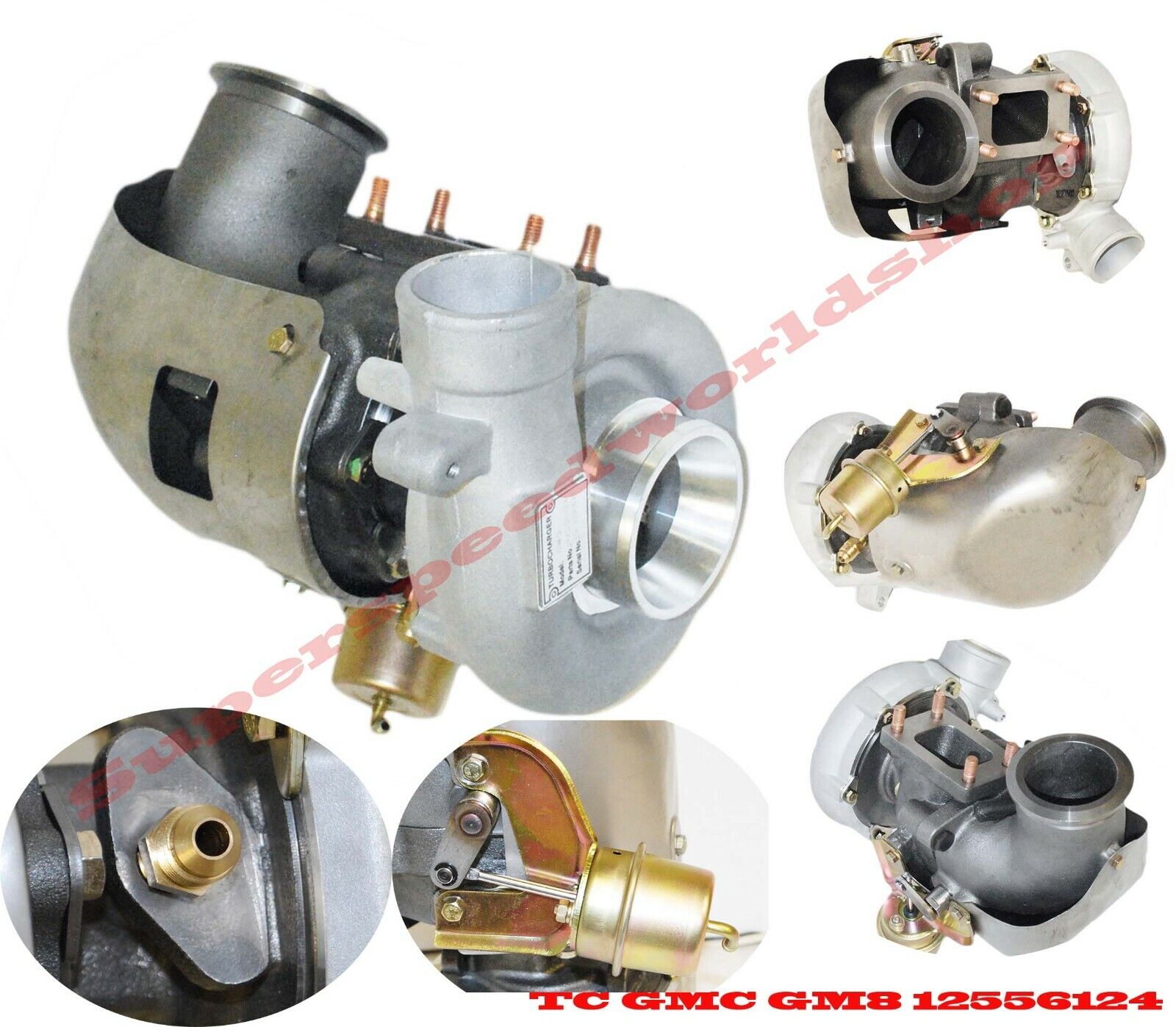 GM8 12556124 Diesel  6.5L Turbo charger fit 96-00 GMC 2500 3500 K2500 K3500