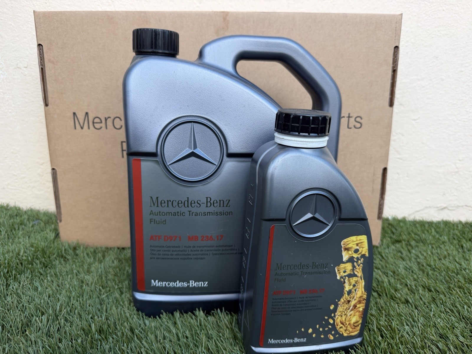 Genuine Mercedes 725.0 Transmission Service Kit + 6L OEM ATF MB 236.17+ AndBolts