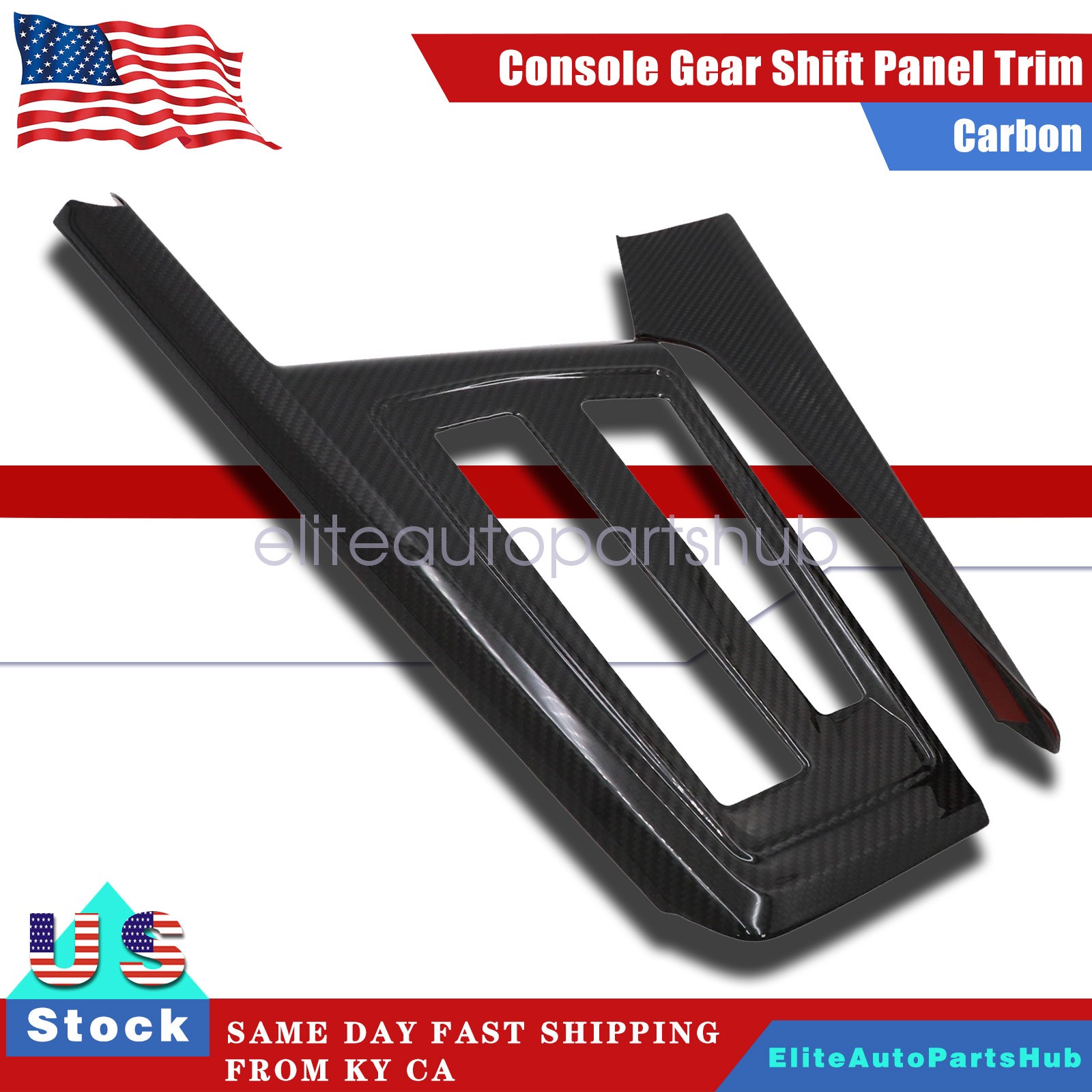 Console Gear Shift Panel Trim For VW GOLF 8 MK8 GTR GTI GTE R R-Line 2021-2024