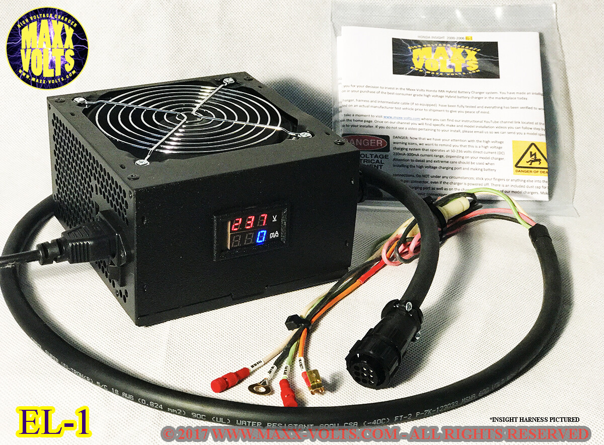 2000-2006 Honda Insight Hybrid EL-1 IMA Battery Grid Charger WORLDS BEST SELLING