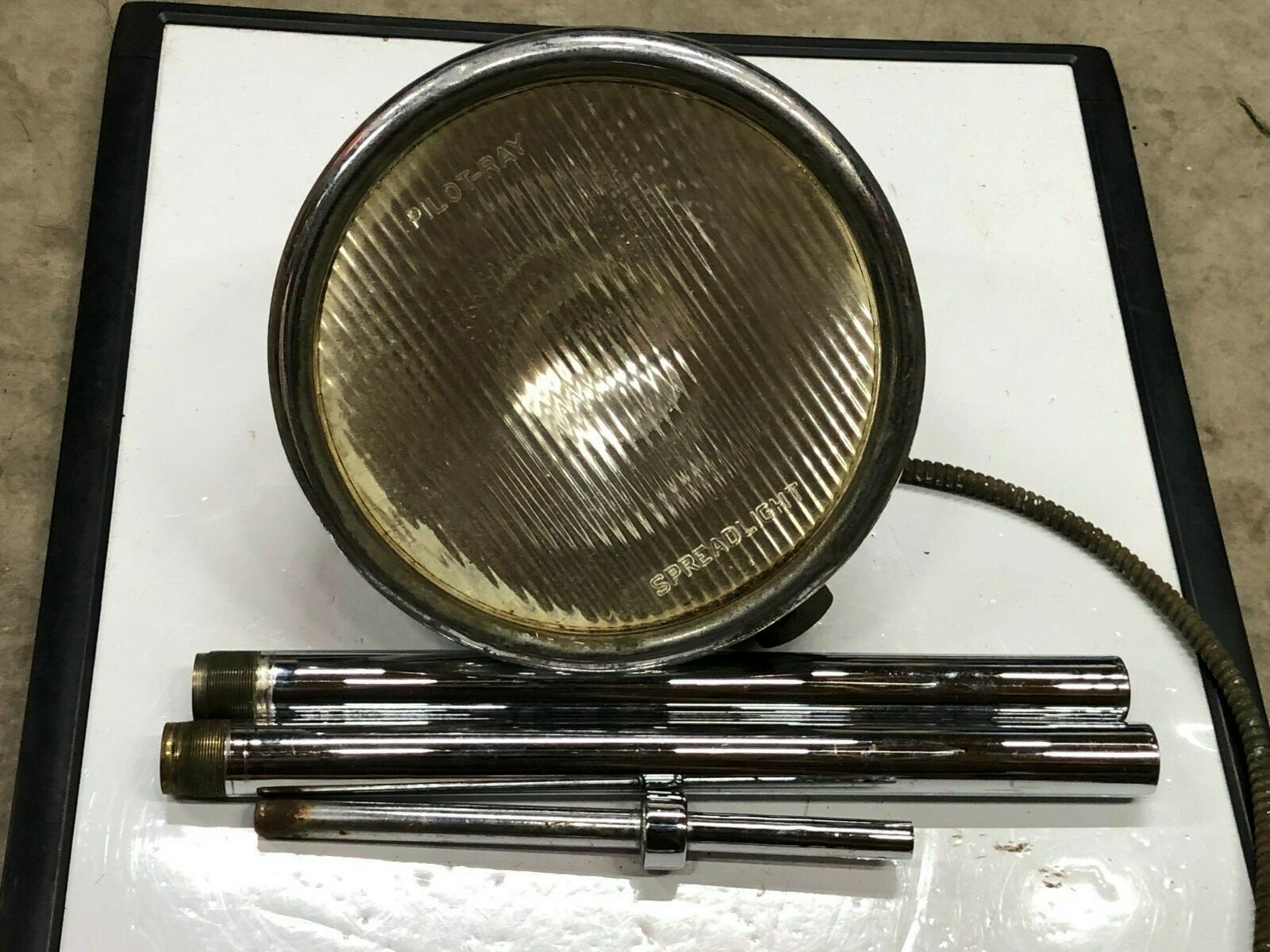 LQQK 1920’s-30’s PILOT-RAY Accessory Center Steering Driving Light Fog Lamp