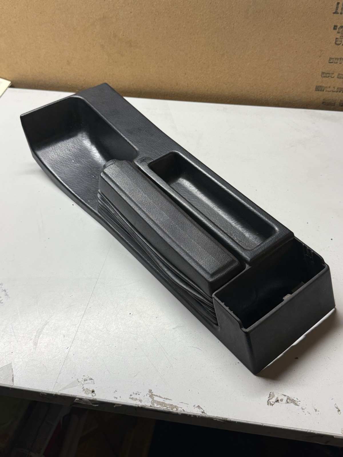 BMW E30 OEM Center Console E-Brake Handbrake Surround Black 51161884246 BMW E30 OEM Center Console E-Brake Handbrake Surround Black 51161884246