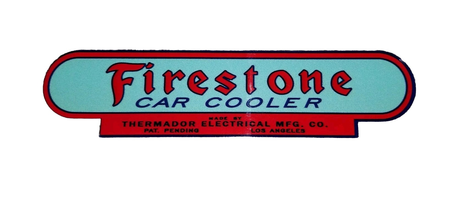 Thermador USA Swamp Cooler Firestone Car Cooler Quality Durable Waterproof Decal