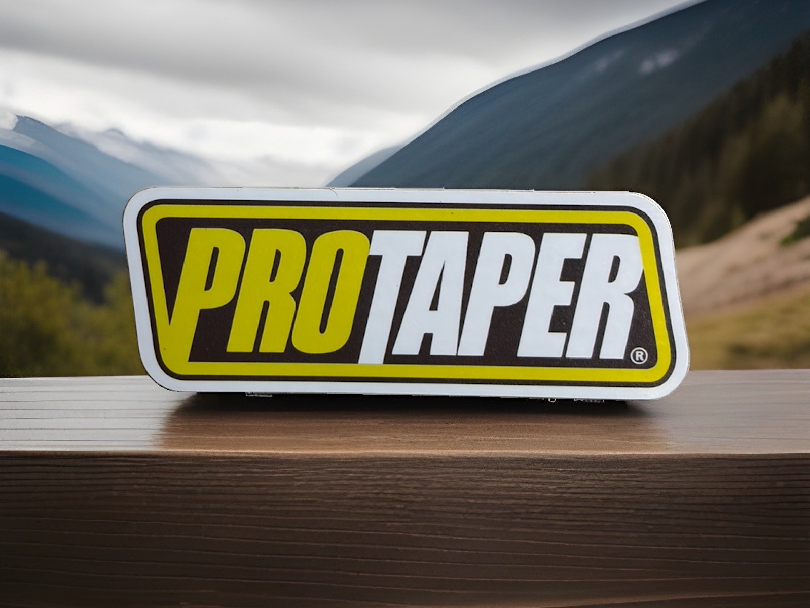 ProTaper Motorcross Racing Sticker. *Glossy*. Size:3.15”X 1.25”inch. Tracking. ProTaper Motorcross Racing Sticker. *Glossy*. Size:3.15”X 1.25”inch. Tracking.
