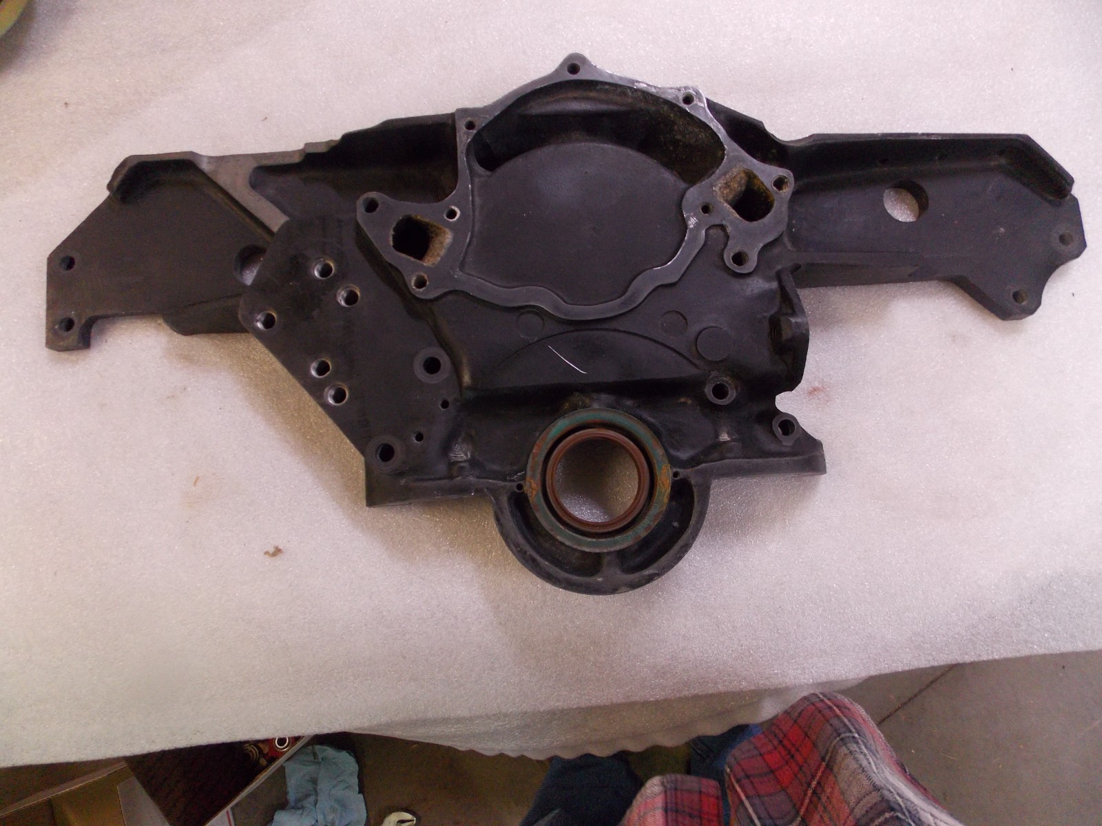 NASCAR Magnesium SB Ford 289/302/351 Timing Cover with Motor Mounts NASCAR Magnesium SB Ford 289/302/351 Timing Cover with Motor Mounts
