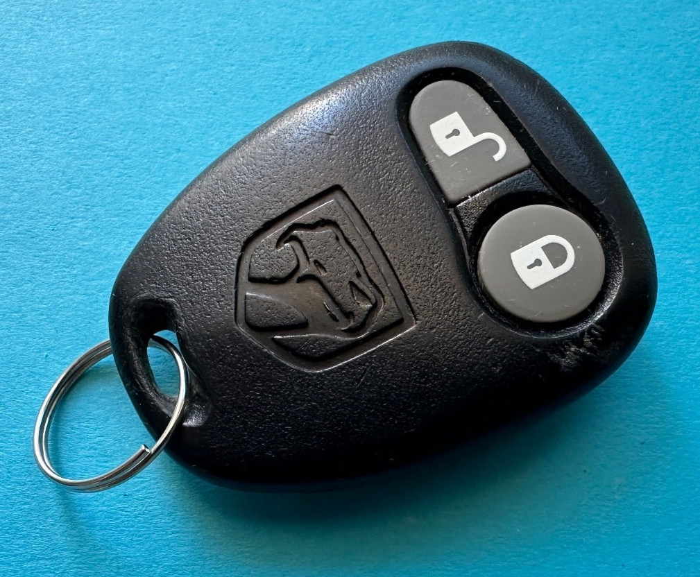 OEM 1996-2002 DODGE VIPER REMOTE KEYLESS ENTRY FOB 2 BUTTONS 4865431AA ~RARE