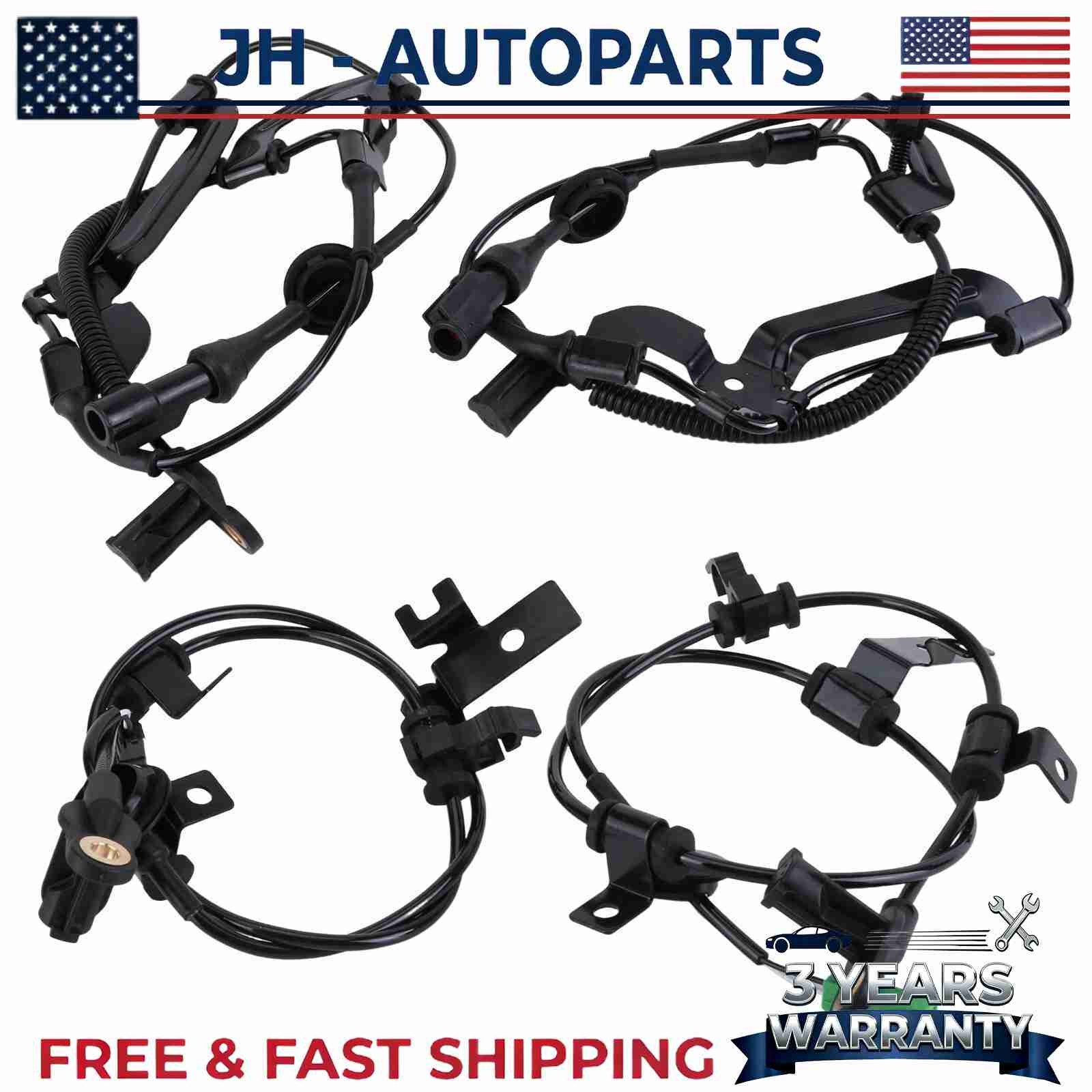 4*ABS Wheel Speed Sensor Front & Rear For Ford Escape 2009-2012 Mercury Mariner 4*ABS Wheel Speed Sensor Front & Rear For Ford Escape 2009-2012 Mercury Mariner