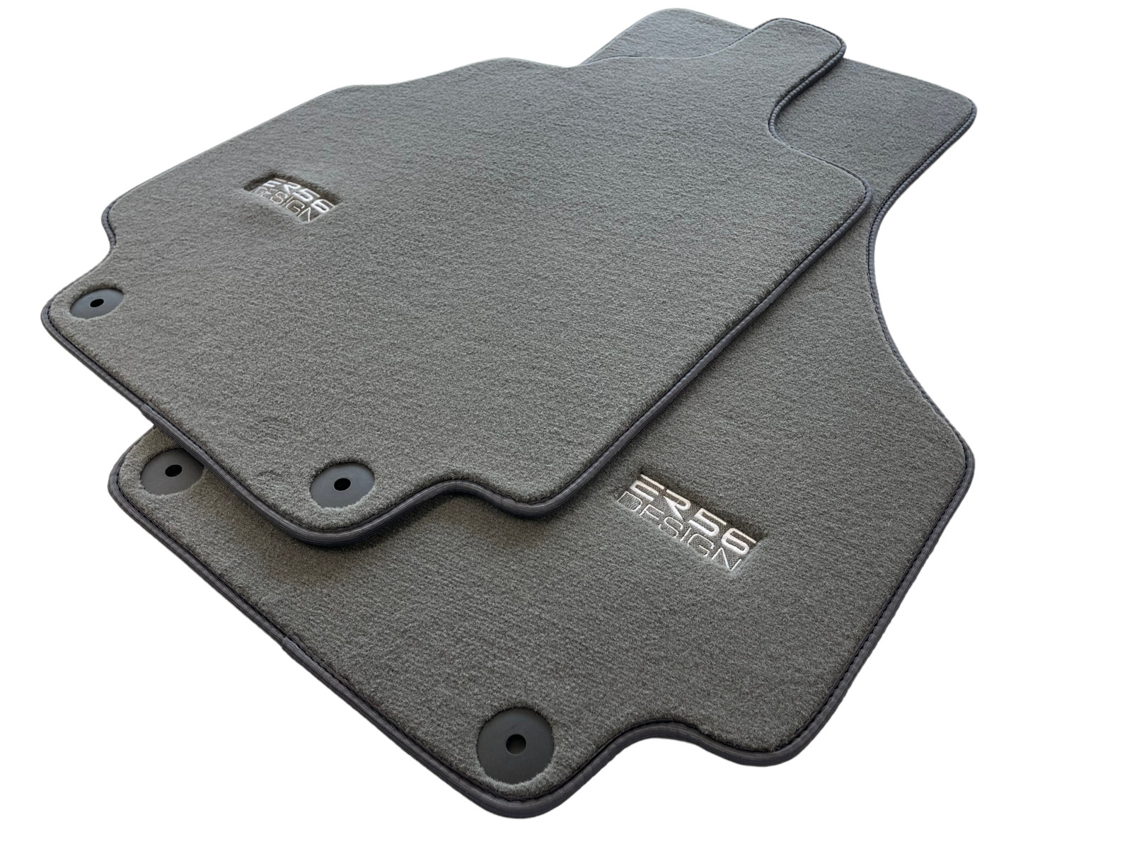 Floor Mats For AUDI R8 2007-2013 Gray ER56 Design Tailored Carpets SET