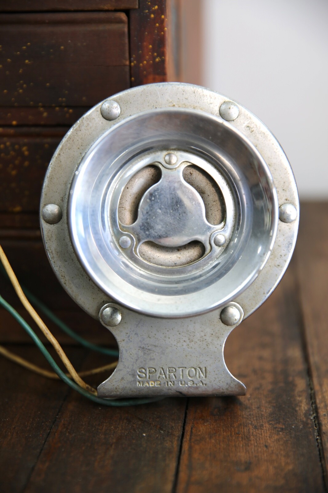 Vintage Sparton Motorcycle Horn Chrome Boat Yacht Ship Signal Deck Bow US