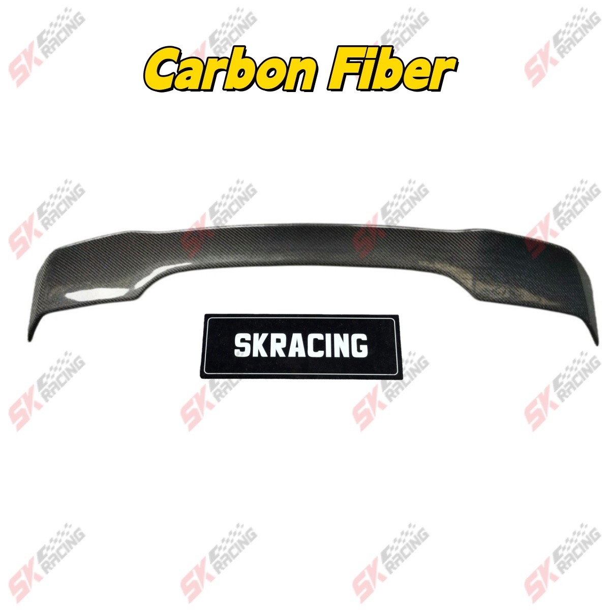 Carbon Fiber/Unpainted FRP Rear Window Spoiler Top Wing Fits Lexus UX300h 2019+
