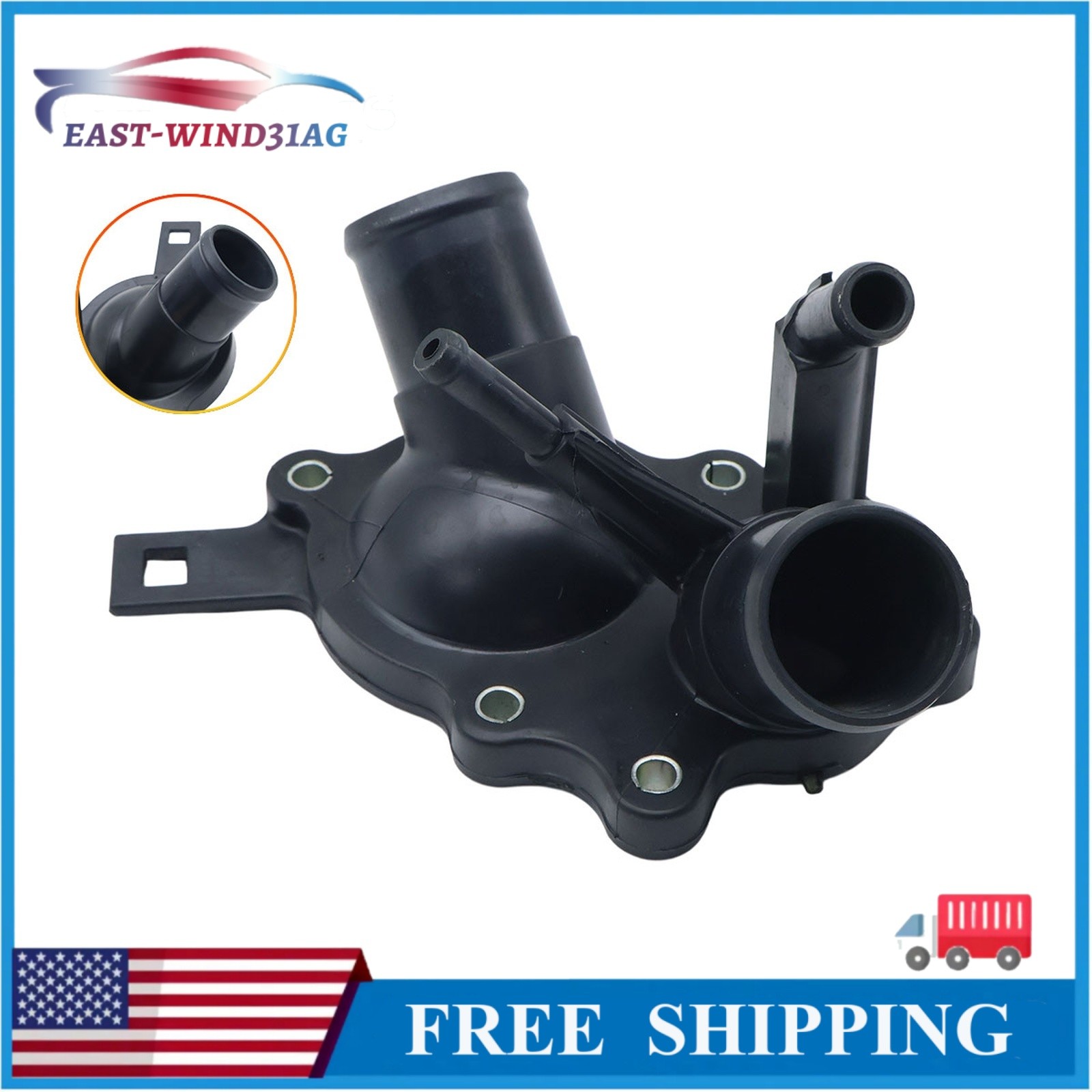 For 2011-2013 Nissan Infiniti QX56 QX80 11060-1LA0A New Water Bracket