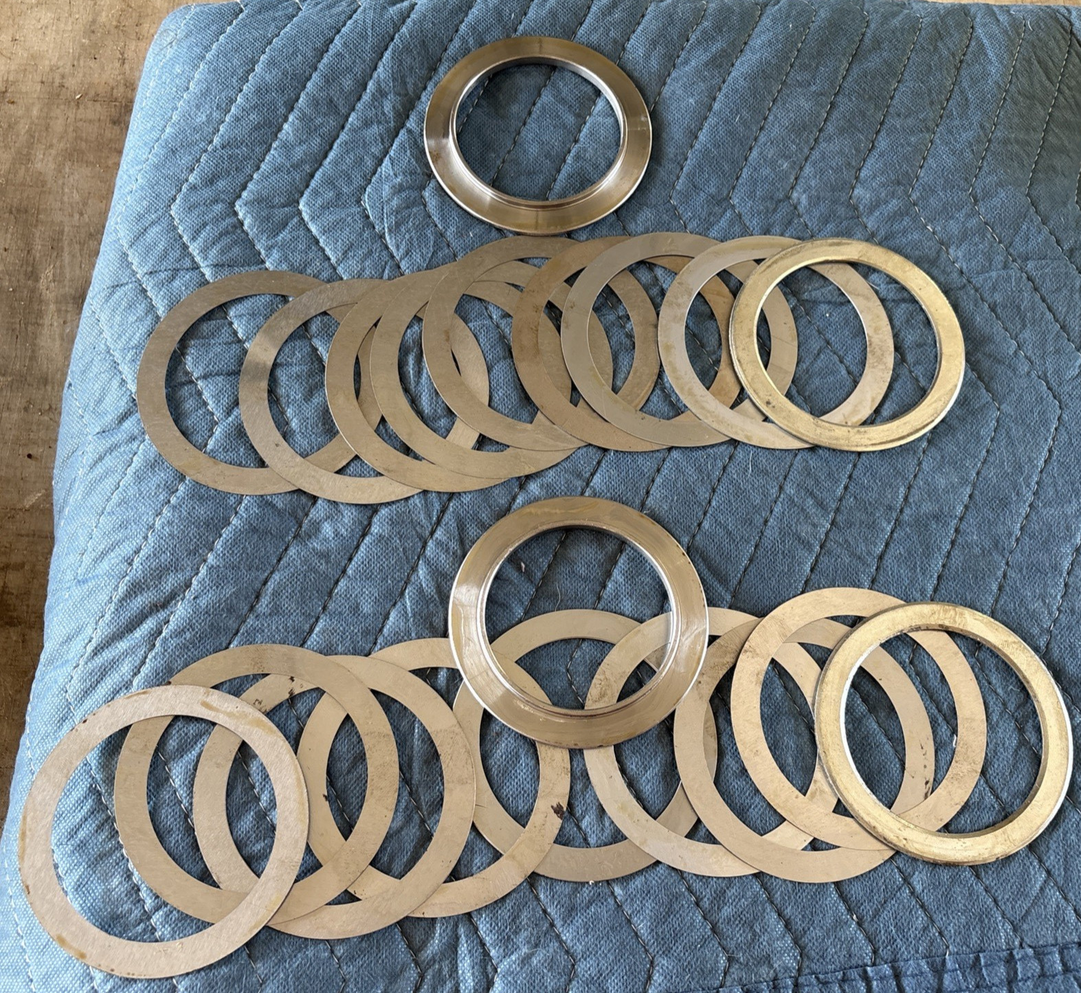 Large Lot of Ford 9.75” Differential Shims Large Lot of Ford 9.75” Differential Shims