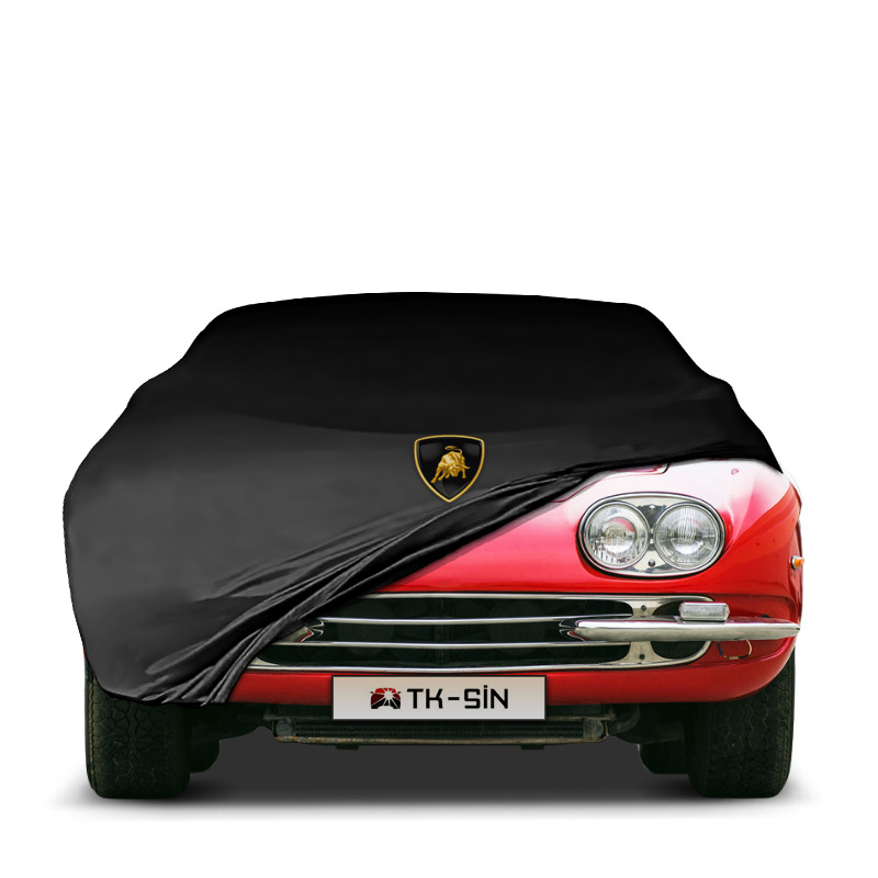 LAMBORGHİNİ 400 GT (1965-1968)Indoor and Garage Car Cover Logo Option Dust Proof