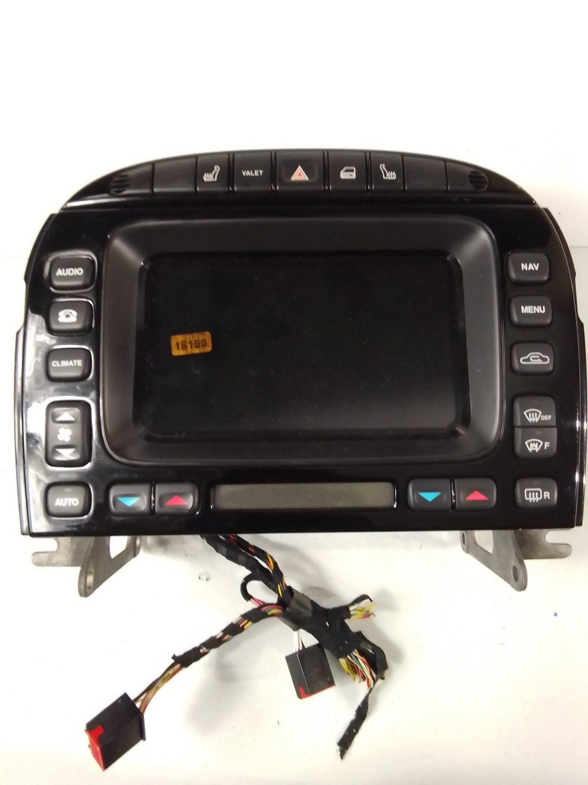 04-07 Jaguar XJ8 4.2L Navigation\Radio\Heat Display Control Console OEM 04-07 Jaguar XJ8 4.2L Navigation\Radio\Heat Display Control Console OEM