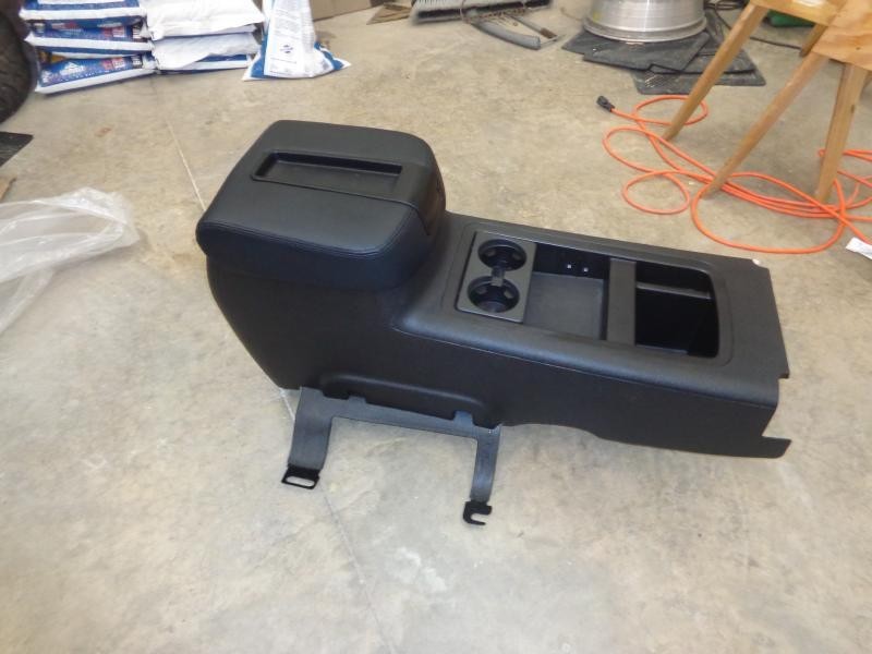 2011-2013 Chevy Silverado 1500 Front Floor Center Console Assembly Black OEM