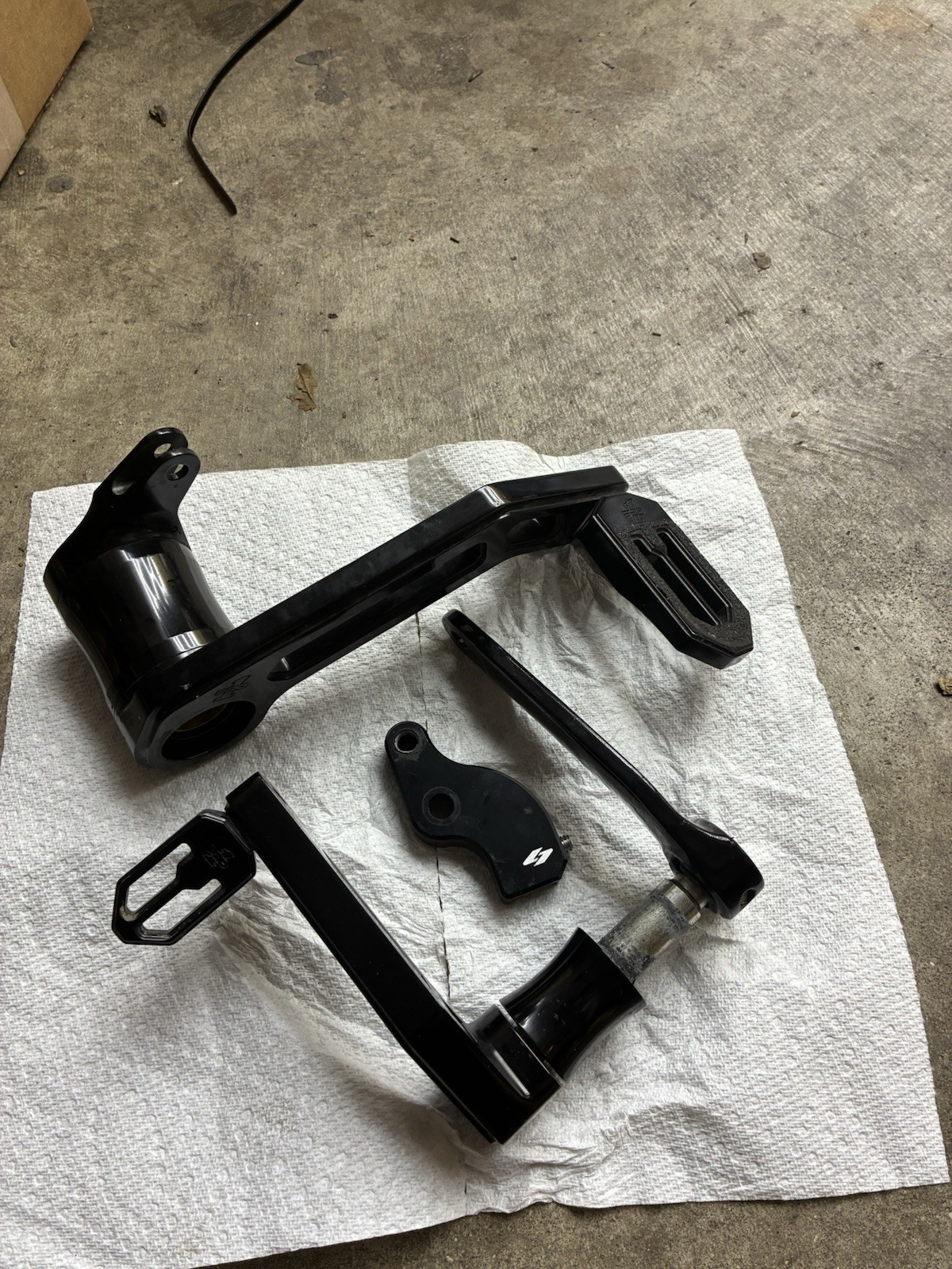Pro One Performance T-Rex Shorty Foot Controls Harley Touring & Kraus EZ Shift