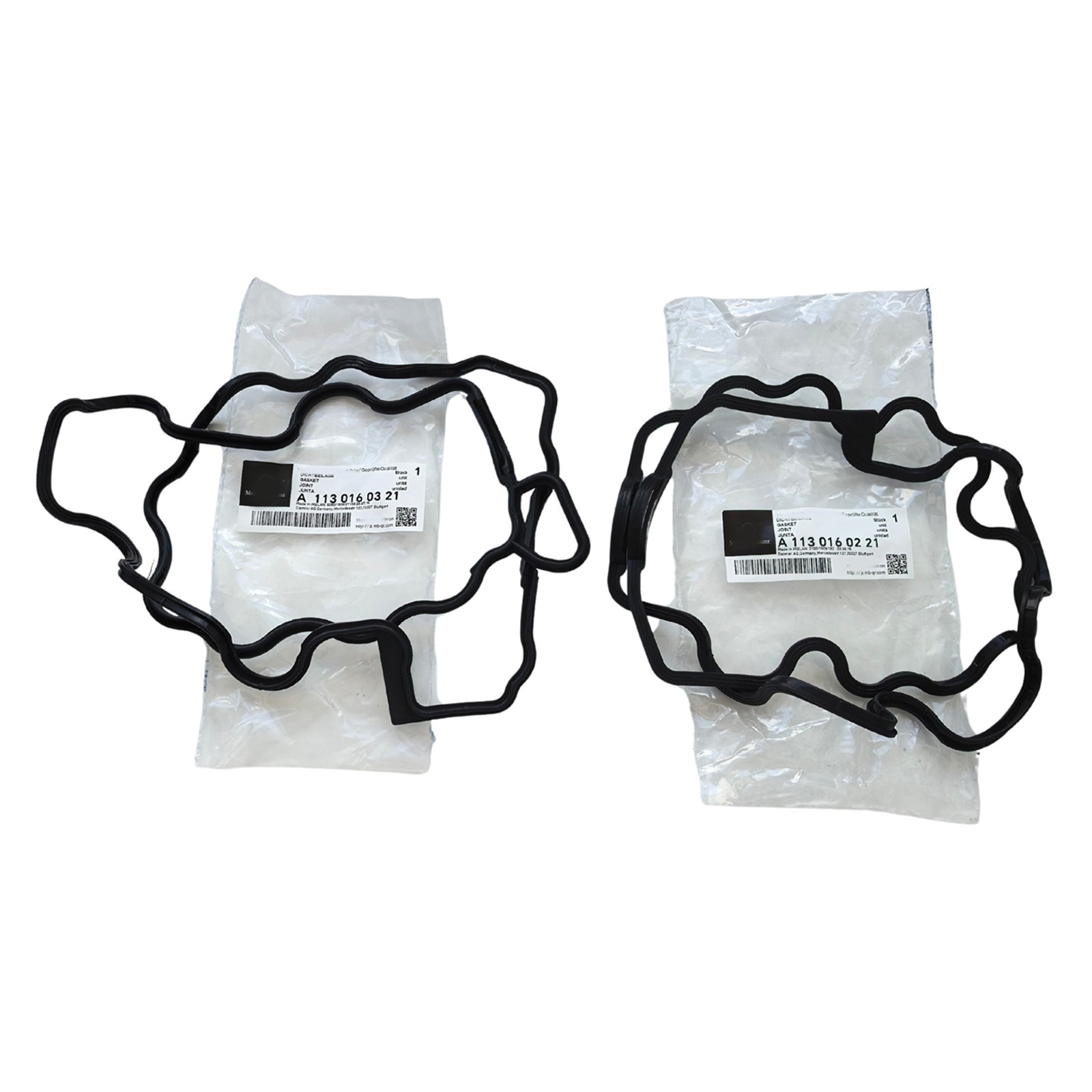 OEM 2PCS Left Right Valve Cover Seal Gasket OEM For Mercedes-Benz New Pair