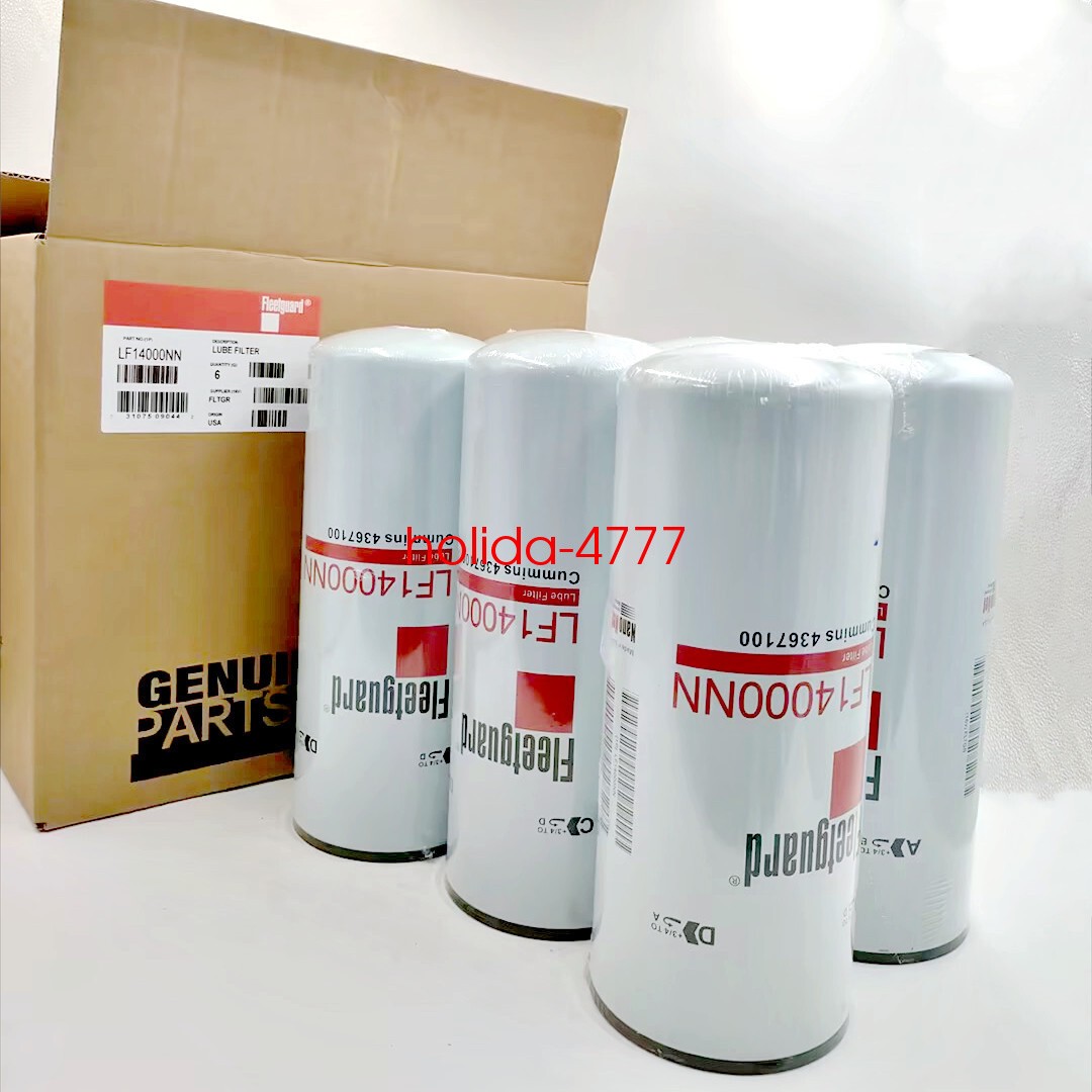 6 Pack Fleetguard LF14000NN Oil Filter Cummins ISX 4367100 NEW US STOCK