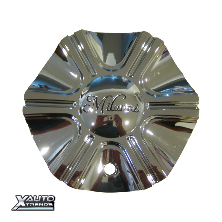 Milanni 452 Stellar Chrome Wheel Rim Center Cap V452-CAP LG0909-24  (6 3/4\