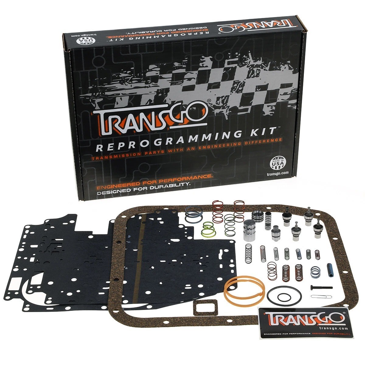 TransGo AOD-HP AOD Transmission Valve Body Reprogramming Shift Kit 1980-Up TransGo AOD-HP AOD Transmission Valve Body Reprogramming Shift Kit 1980-Up