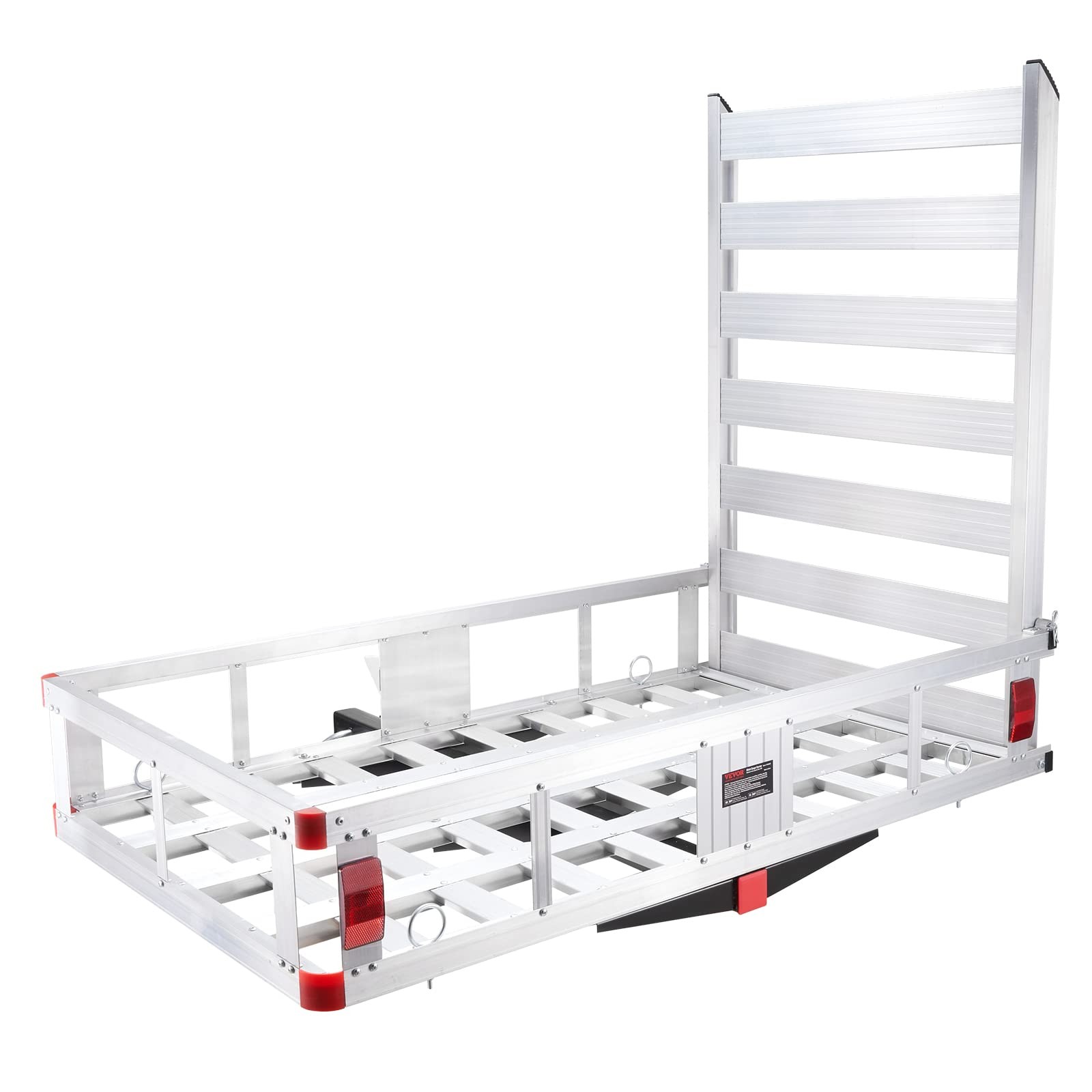 VEVOR 50 x 29.5 x 8.7 inch Hitch Cargo Carrier, 50 x x 8.7, Silver VEVOR 50 x 29.5 x 8.7 inch Hitch Cargo Carrier, 50 x x 8.7, Silver