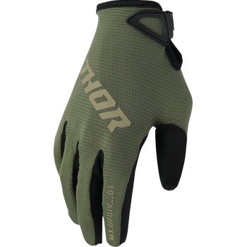 Thor Ridemode Static Gloves - Camo Green - Men\'s Size Large 3330-8352 Thor Ridemode Static Gloves - Camo Green - Men\'s Size Large 3330-8352