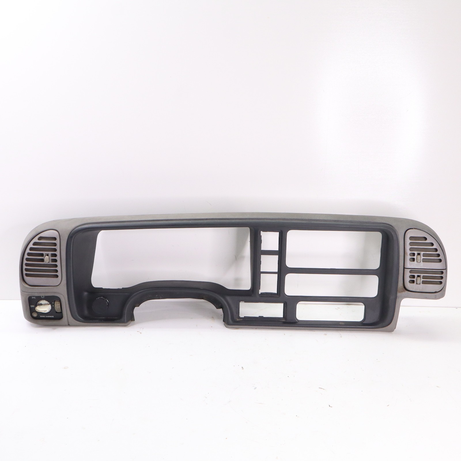 1995-1999 Silverado Dash Trim Cluster bezel Gray READ DESC.