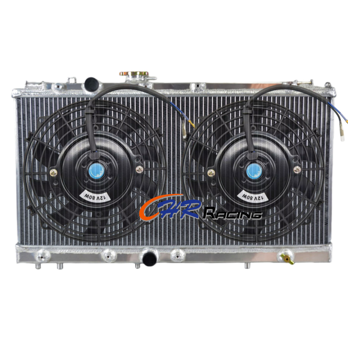 Aluminum Radiator+Fan for 1991-1999 Toyota Paseo Tercel EL44 EL54 EL45 5E-FE MT
