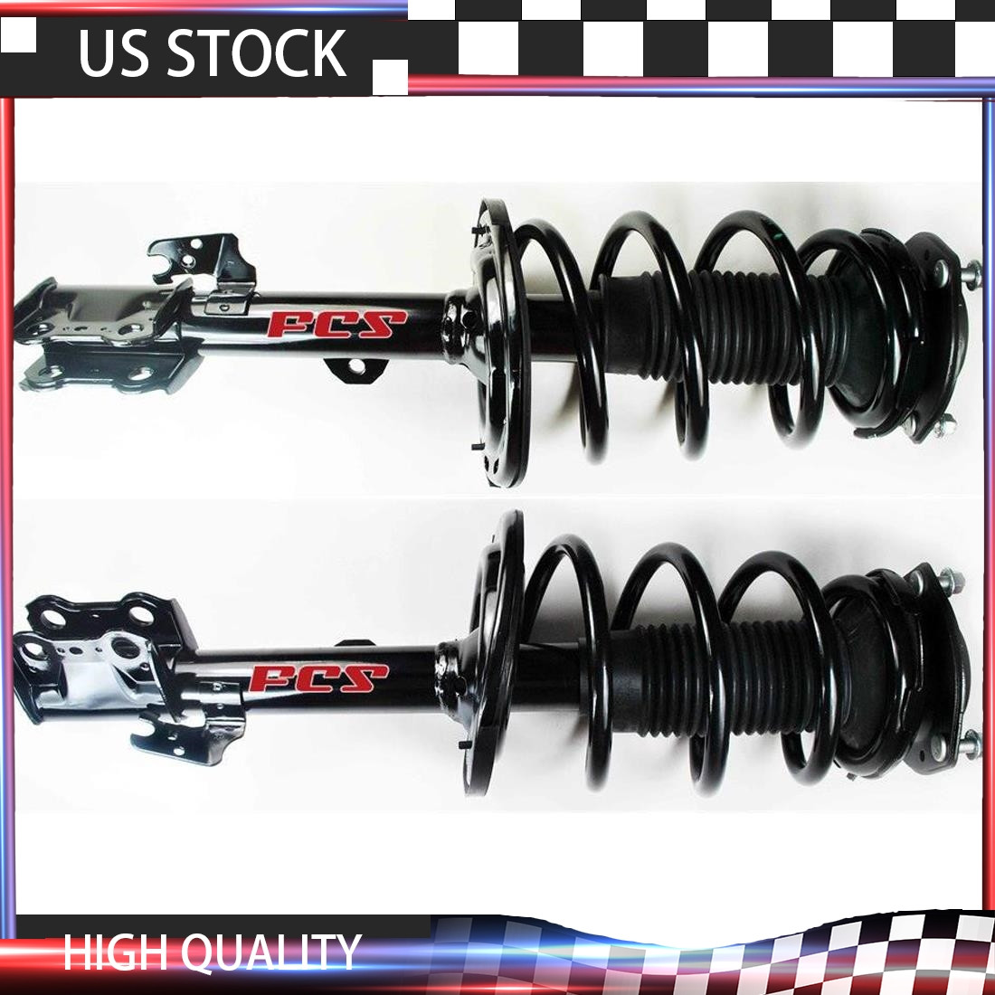 New OE Front Struts Fits 2008-2010 Toyota Highlander OE