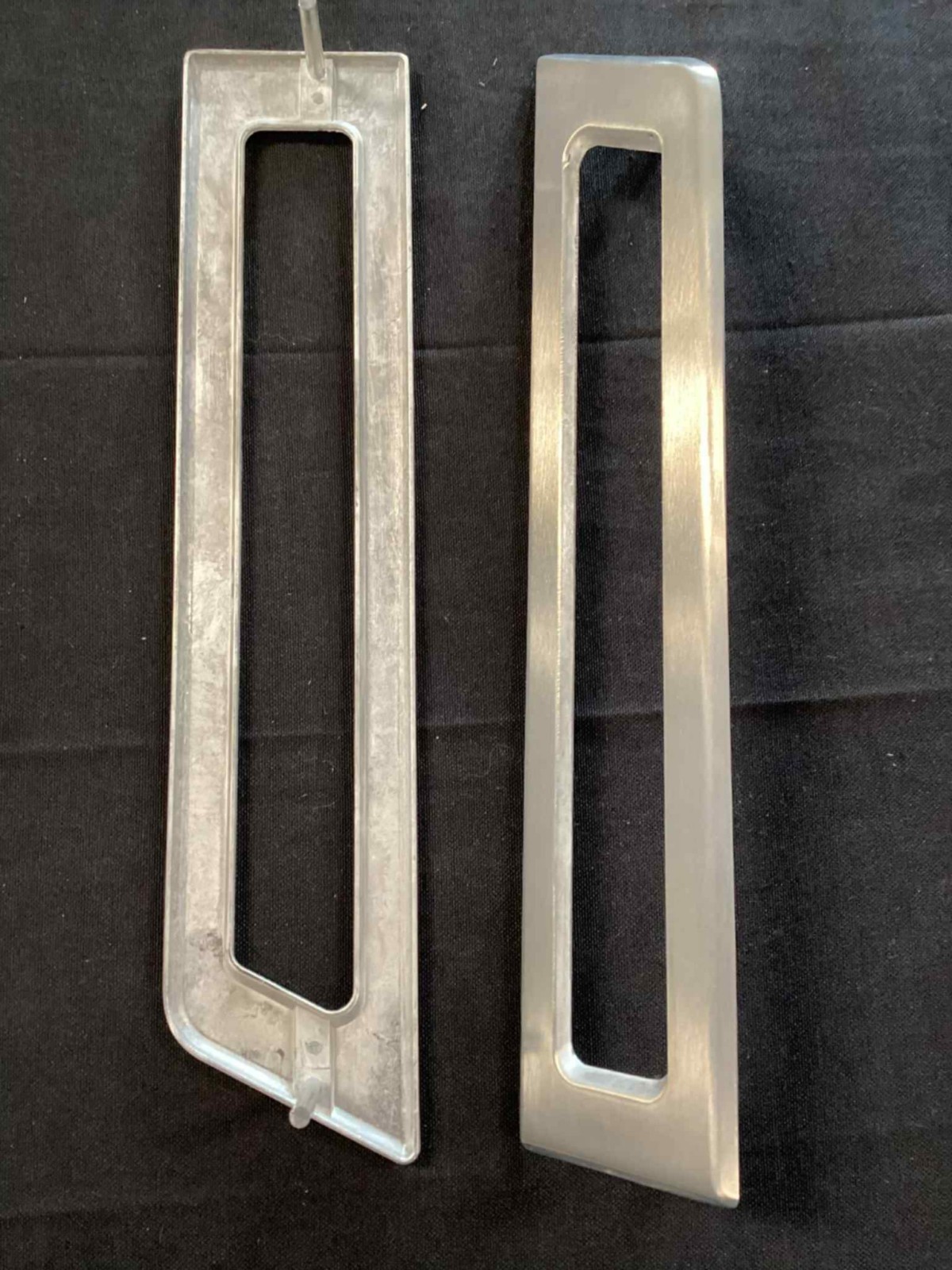 1971-1973 Chevy Impala Caprice Rear Marker Light Bezels raw paintable