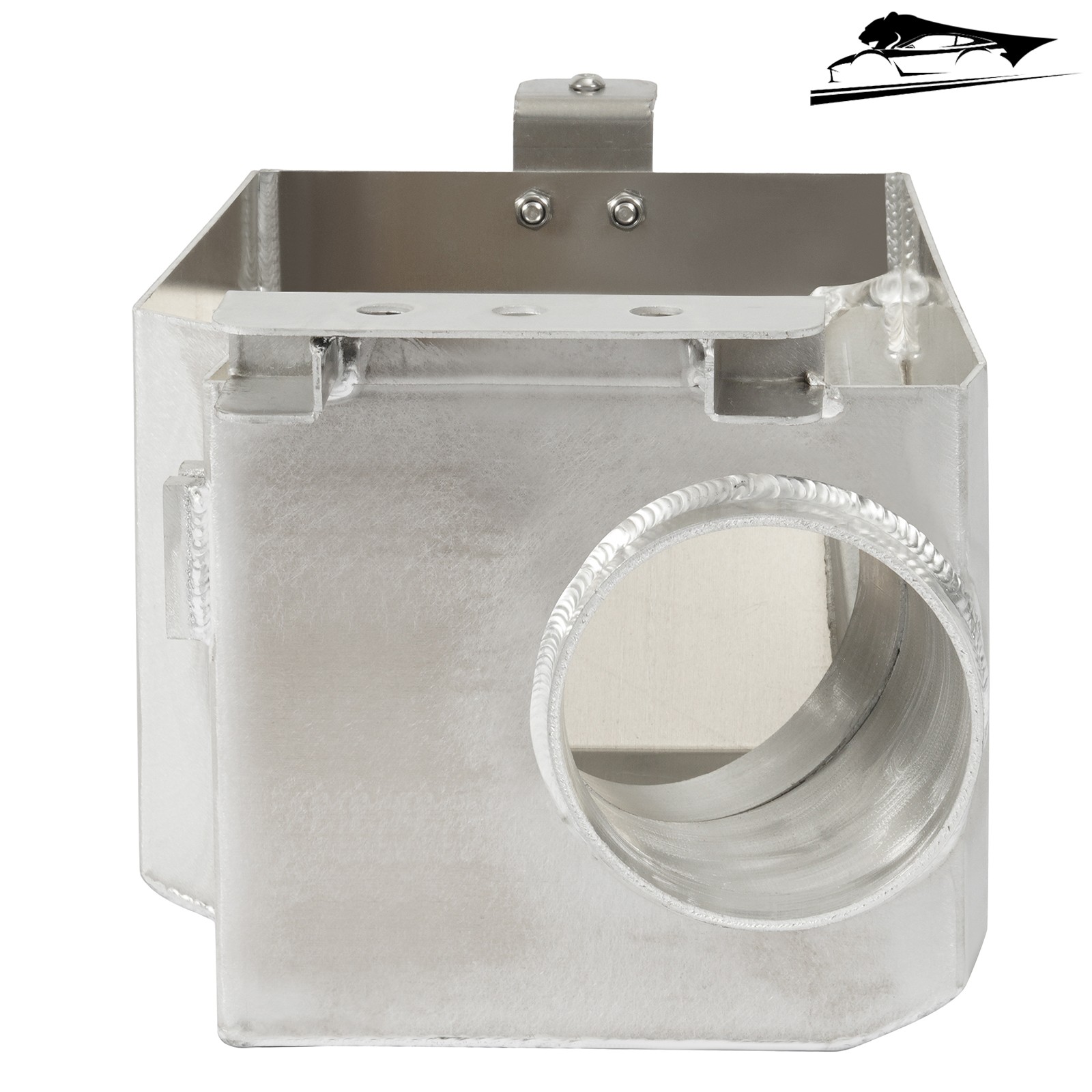 For Honda TRX250R TRX 250R Aluminum Silvery Intake Air Box ATV For Honda TRX250R TRX 250R Aluminum Silvery Intake Air Box ATV
