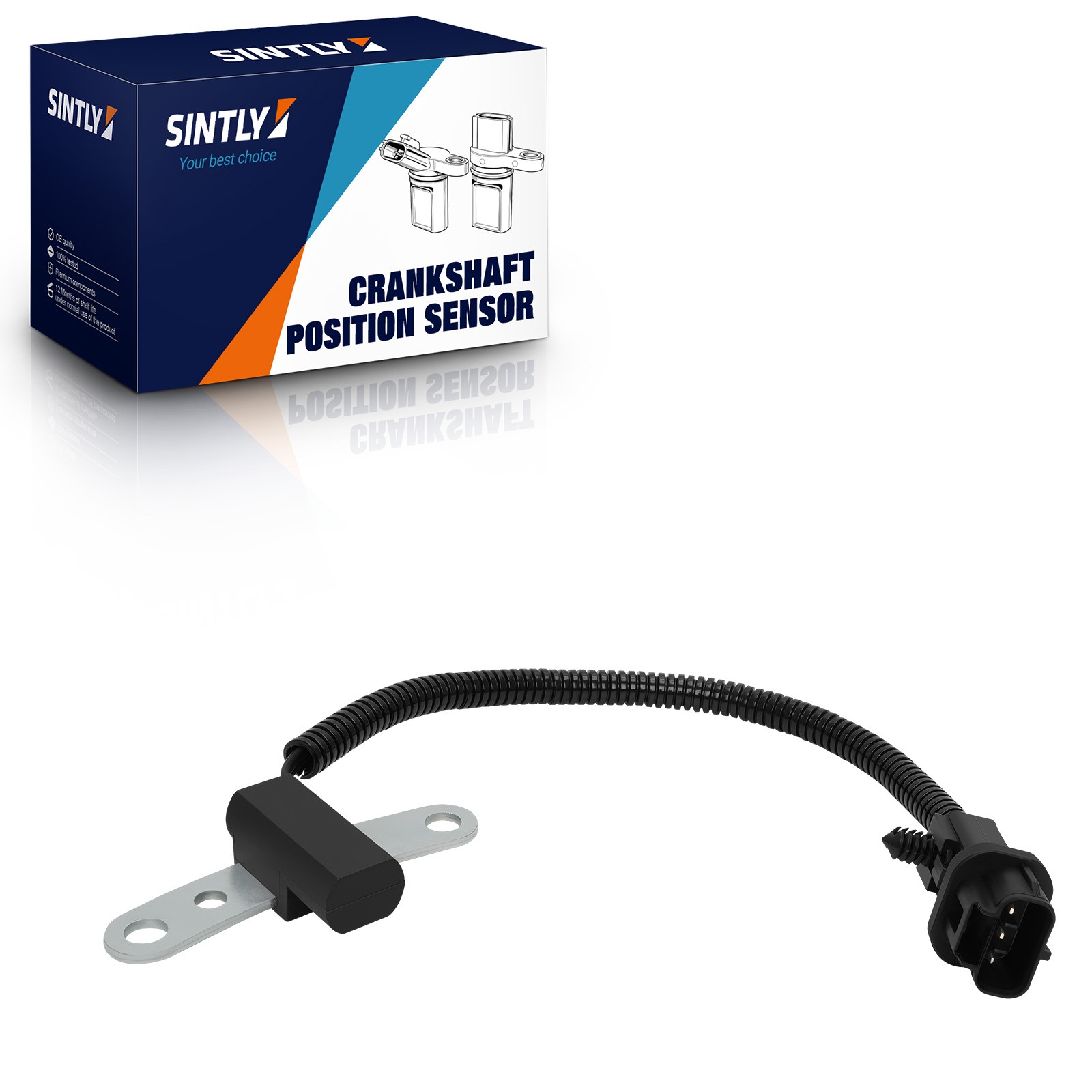 SINTLY Crankshaft Position Sensor for Jeep Cherokee 1997-2001 L6 4.0L 56027866AB