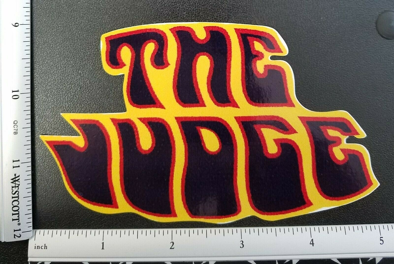 The Judge Vinyl Decal Sticker 4302