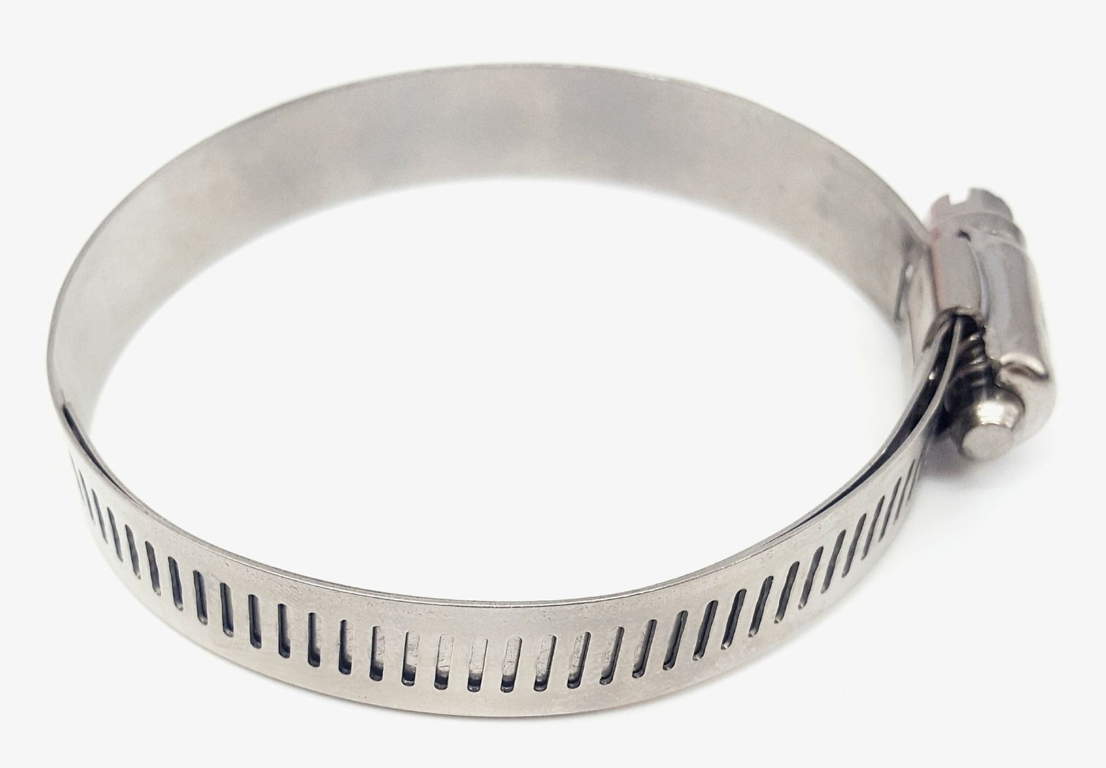 Two SAE Size 32 Lined Hose Clamps All Stainless 1-9/16