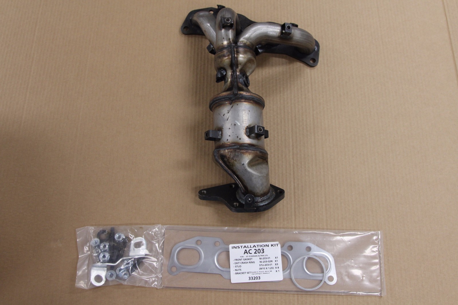 OEM Exhaust 111024 - HEAVY LOAD Direct Fit Catalytic Converter - Bolt On- Altima OEM Exhaust 111024 - HEAVY LOAD Direct Fit Catalytic Converter - Bolt On- Altima