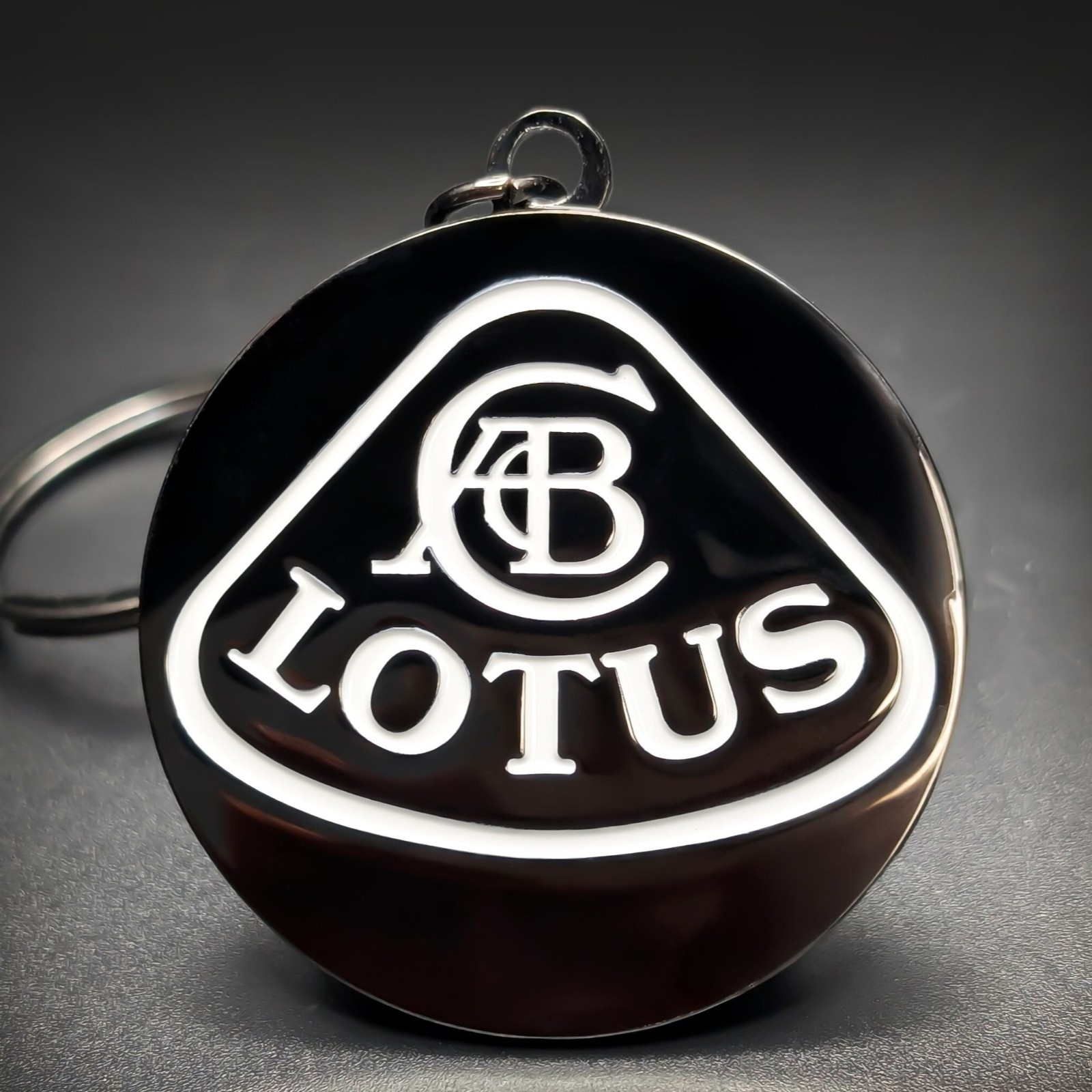 Lotus Badge Keychain Metal Vtg Emblem Evora Elise Exige Esprit F1 Gift