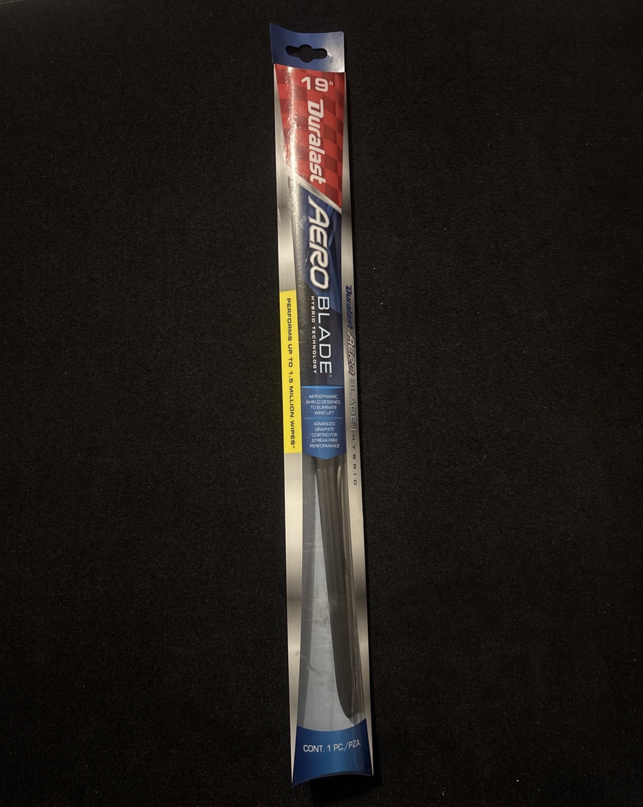 Duralast 19” Aero Blade Hybrid Technology Wiper Car/Truck Blade J-hook Duralast 19” Aero Blade Hybrid Technology Wiper Car/Truck Blade J-hook