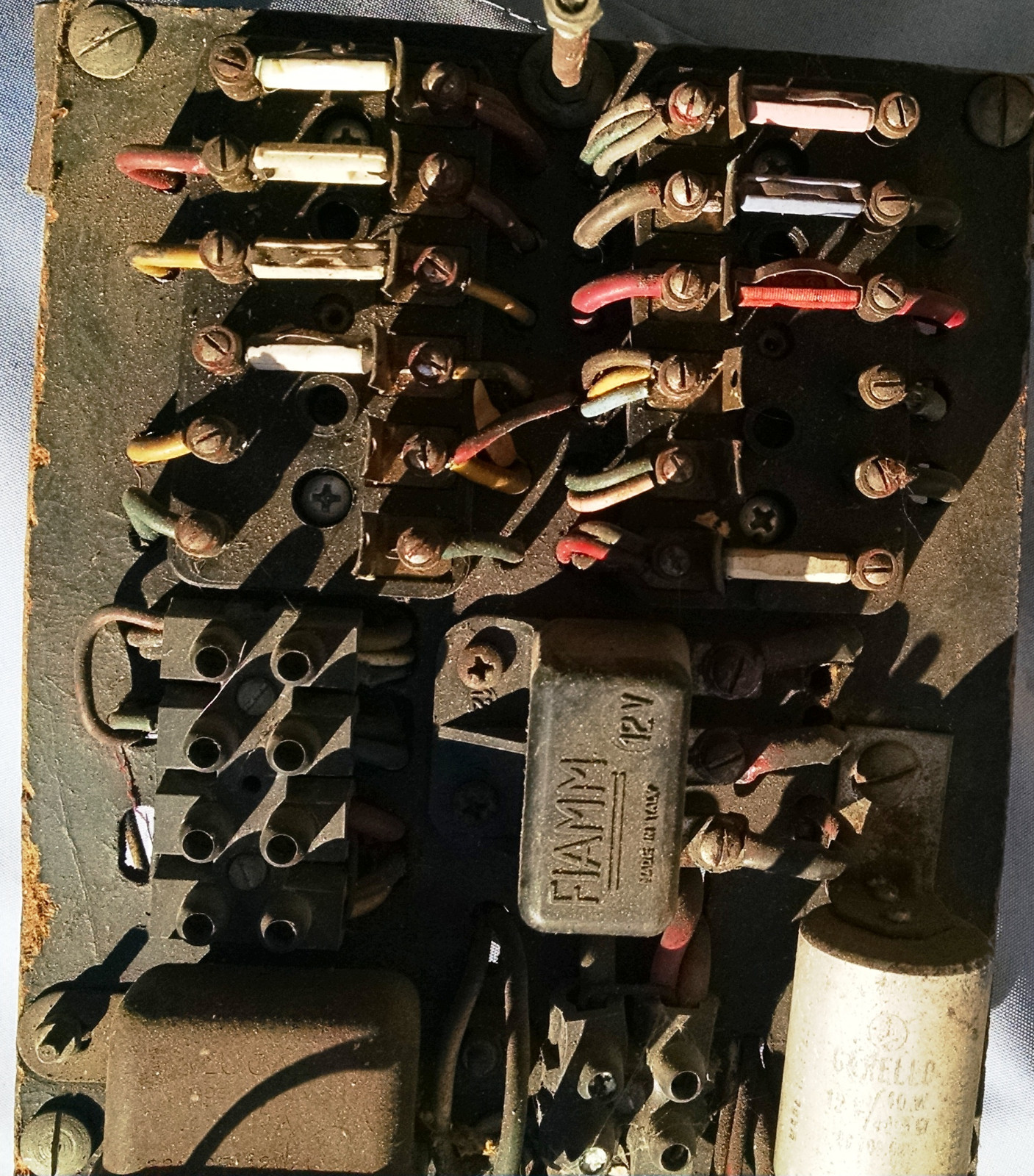 Ferrari 330 GT (4 headlight model) Fuse Panel - Rare - 