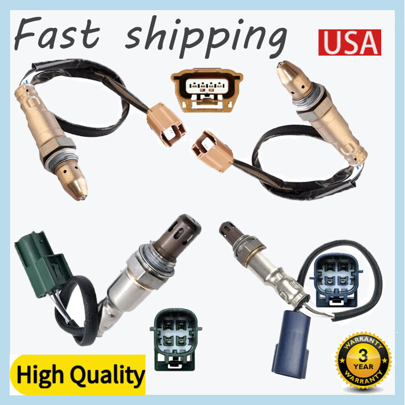 4pcs Upstream+Downstream Oxygen Sensor For 2012-2019 Nissan NV1500 2500 3500 4L