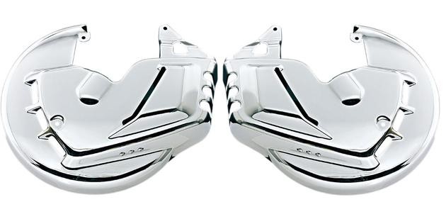 Kuryakyn Front Brake Rotor Covers Chrome #7450 for Honda Goldwing