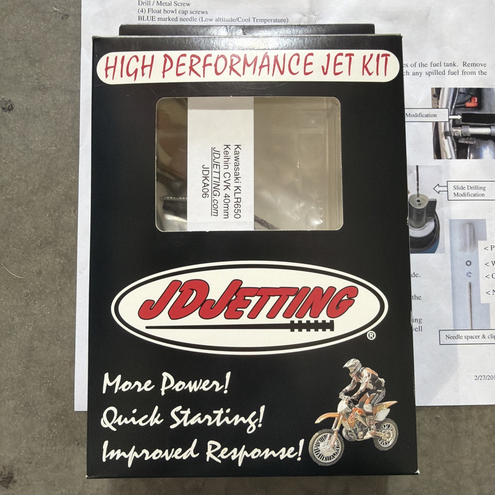 JD Jetting JDKA06 Jet Kit