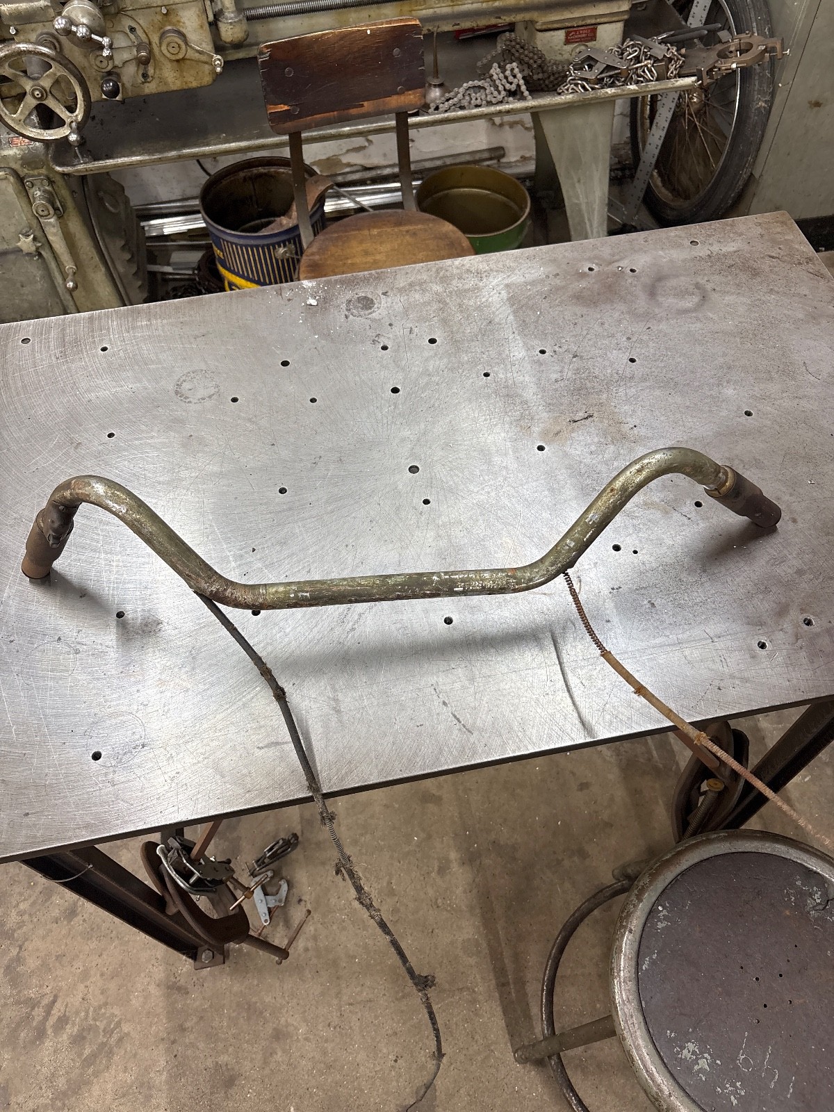 Original flanders 0 bend handlebars