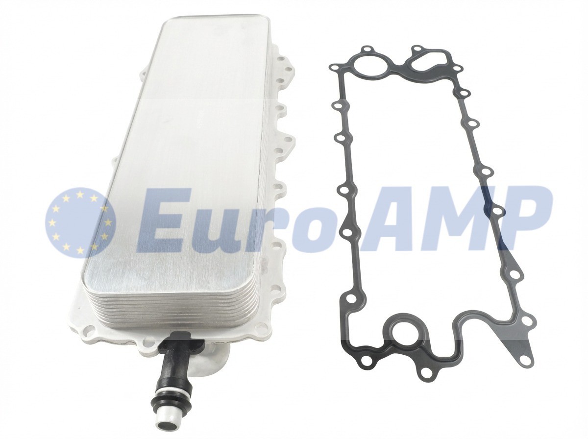 10-15 Jaguar XF XJ XK Engine Oil Cooler 5.0L V8 NA AJ811959 AJ811904