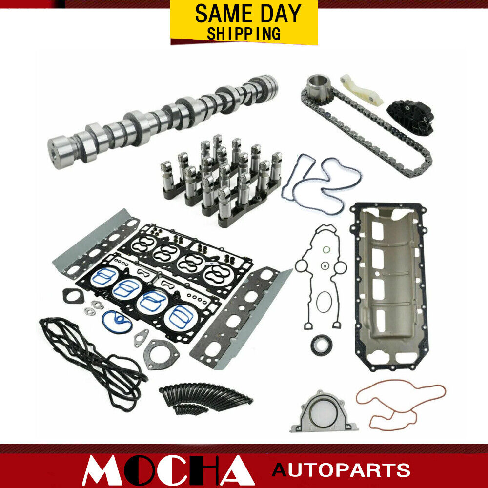 For 10-19 Chrysler 300 Dodge Charger Jeep 5.7 MDS Camshaft Kit 5.7L Hemi Lifters