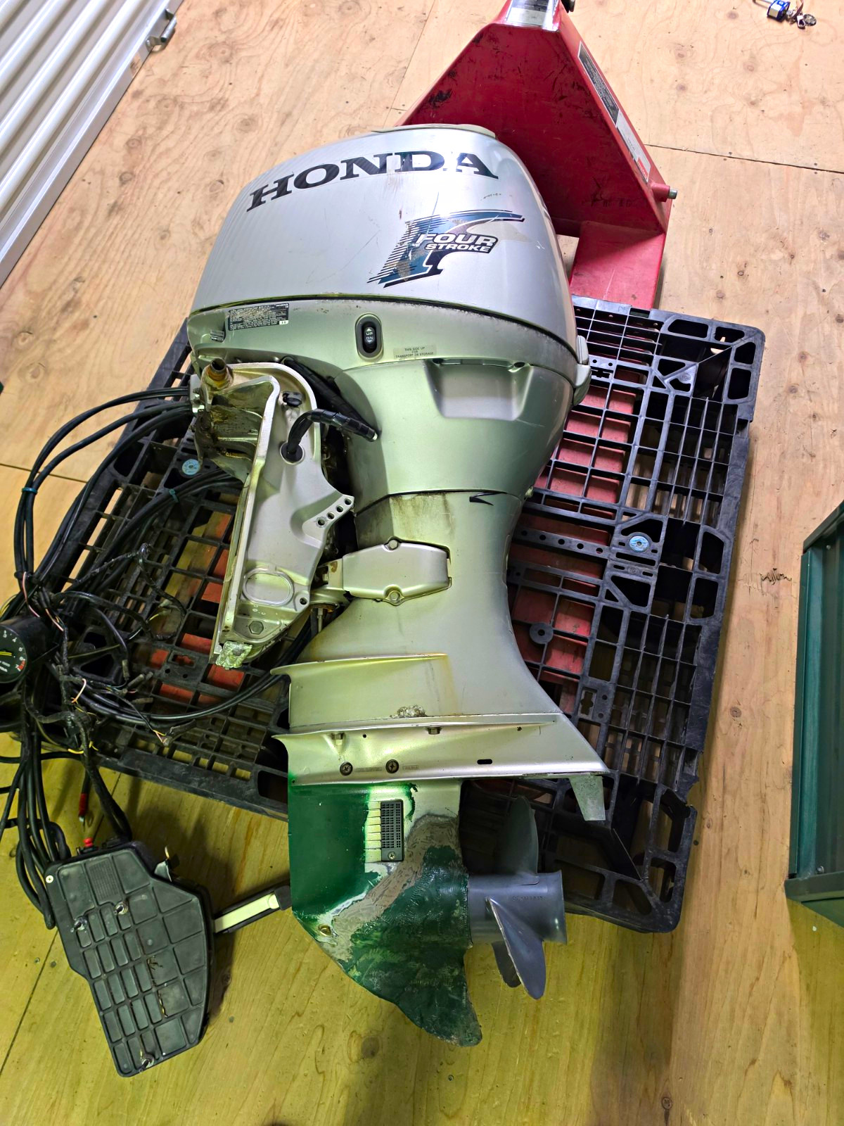 2006 HONDA BF50hp Outboard 4 Stroke W Controls Engine